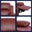 Fauteuil inclinable en cuir Ahart-250303562