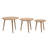 Lasonya Solid Wood 3 Legs Nesting Table Set