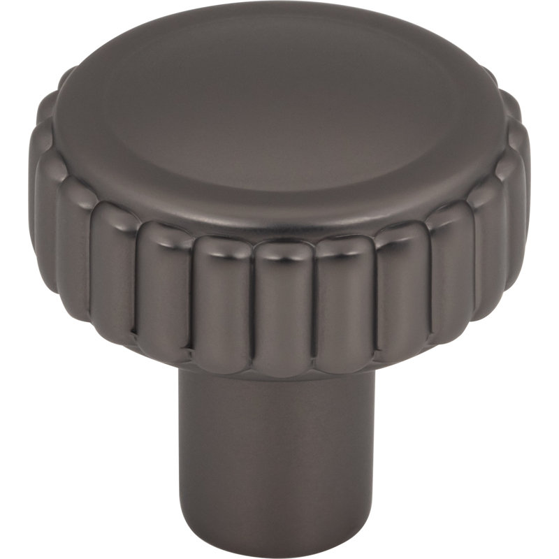Holden 1 1/4" Diameter Round Knob, Ash Gray