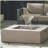 50,000 Btu Square Mgo Fire Table with Tank Outside-1901478127