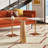 Solid Wood Top End Table