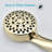 Multifunctional High-Pressure Handheld Shower Head With Five Adjustable Spray Modes Medical-Grade Silicone Anti-Clogging Nozzle And ABS Chrome-Plated Explosion-Proof And Heat-Resistant Design For A Home Spa Experience.