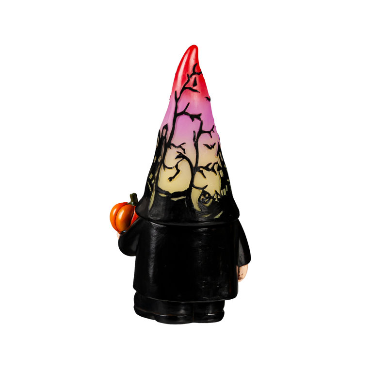 Gnome d'Halloween en polyrésine Crimley