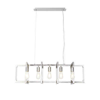 5 - Light Square/Rectangle Pendant