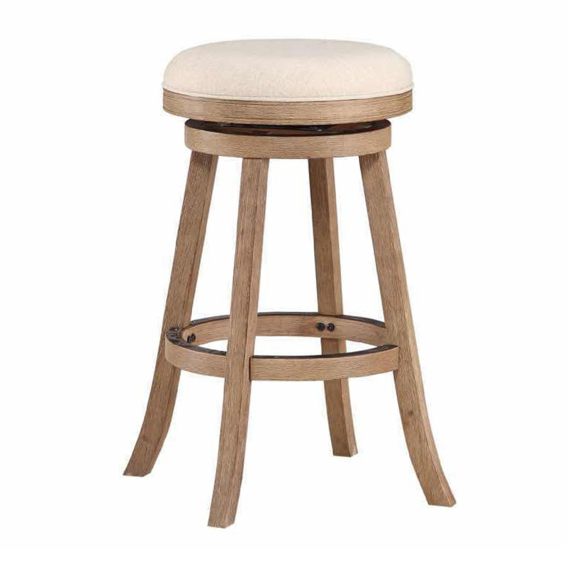 Tabouret de bar pivotant en bois massif, Tabouret de bar (siège d'une hauteur de 29 po)