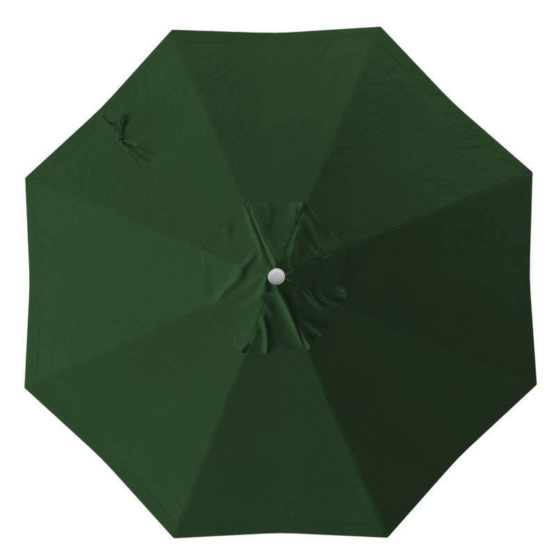 Parasol de marché 9 pi, Toile verte Pacifica