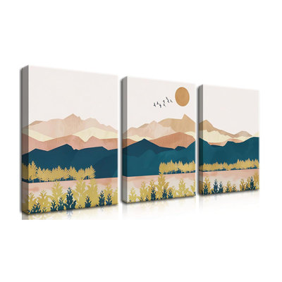 3 Piece Wrapped Canvas Print