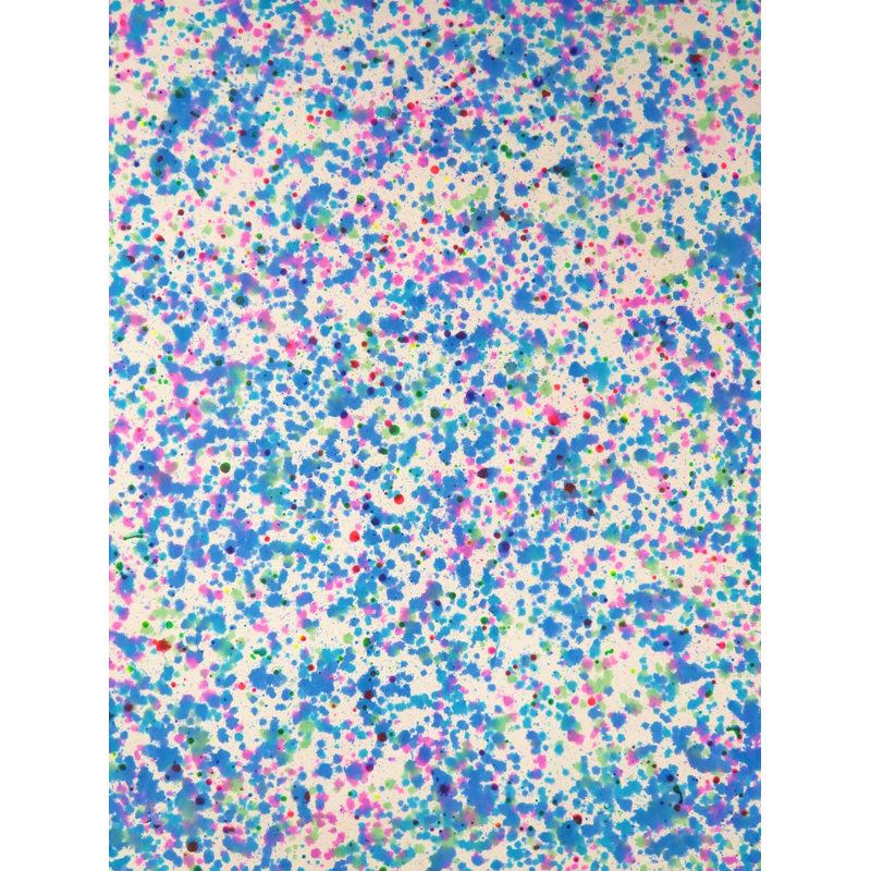 «Celebrate Now» par Drew Gaffney - impression, H 32 po x l 24 po, Toile tendue