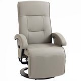 PU Recliner With Footrest