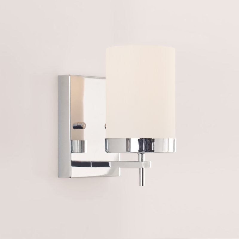 Zire 1 - Light Armed Sconce, Chrome, No