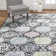 Brees Damask Indoor Rug