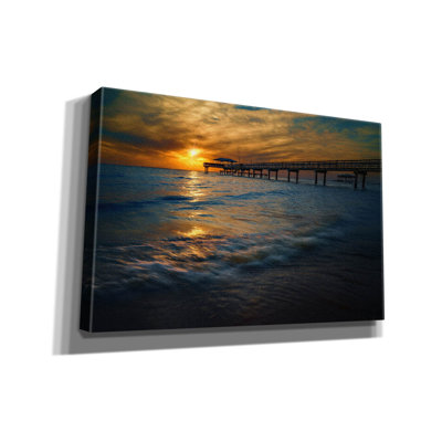 Southsea " Gulf Coast Sunset Oil Painting " by Rick Berk