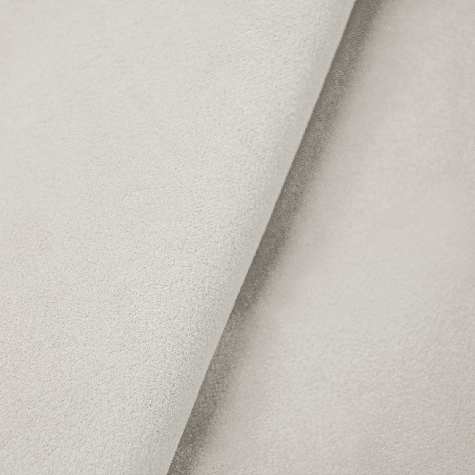 Jebb Upholstered Ottoman, Bella Light Gray Performance Velvet