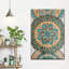 Symbole boho mandala sur toile-2021475918