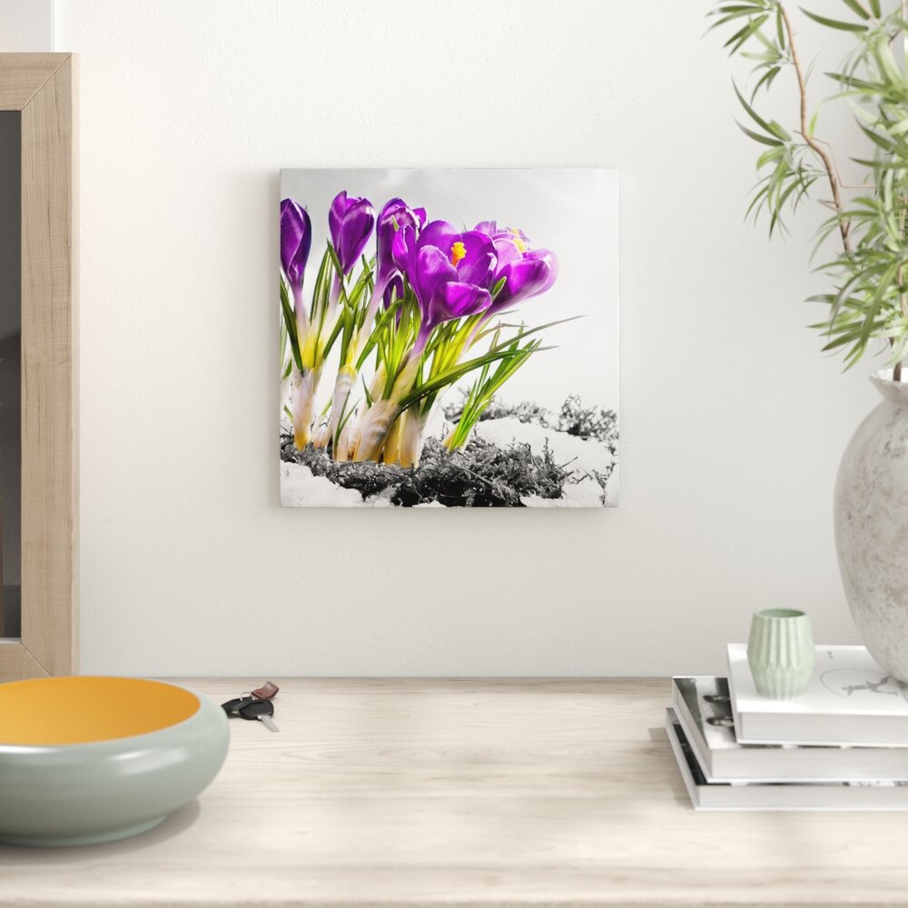 Leinwandbild Kunst Frühling florwer Hintergrund