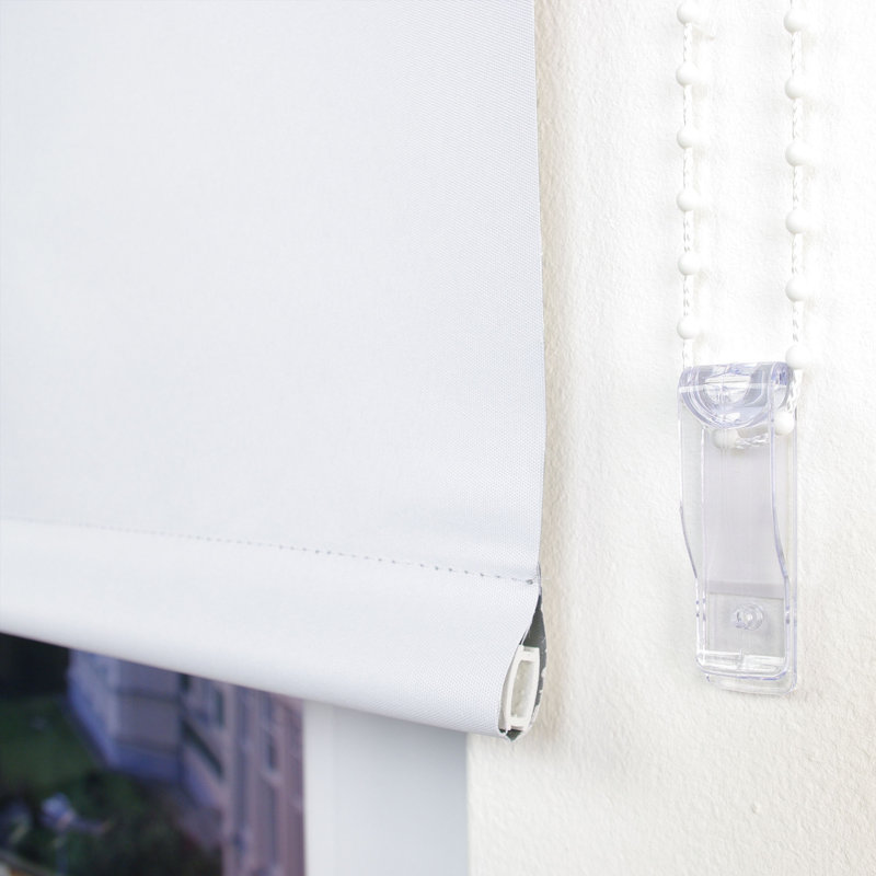 Blackout Roller Shade, White, 162 x 180cm