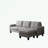 Matteus Upholstered Sectional Left Hand Facing-1404404849
