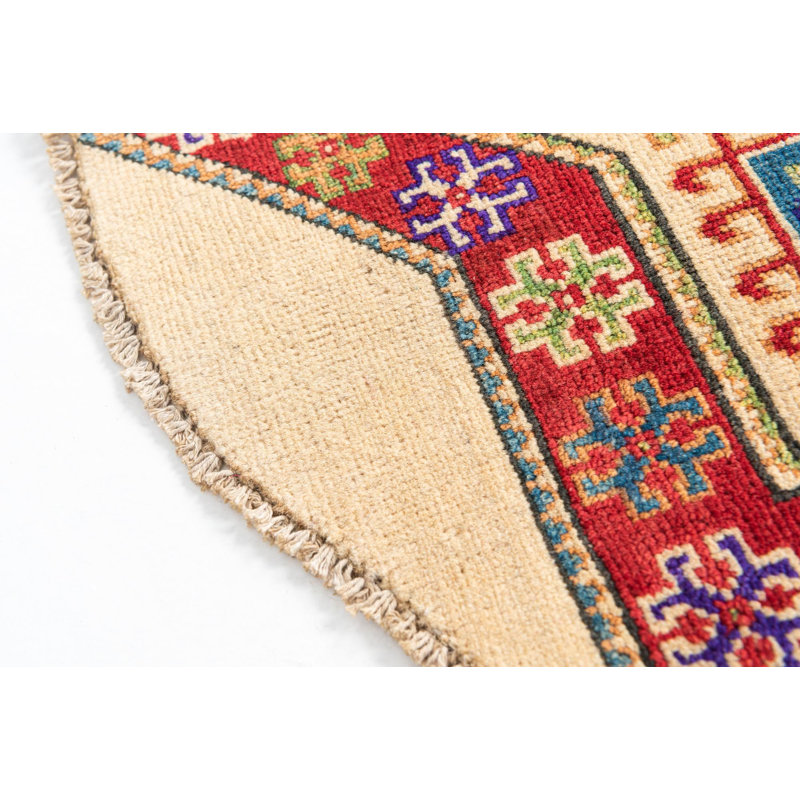 Round Olander Red Rug
