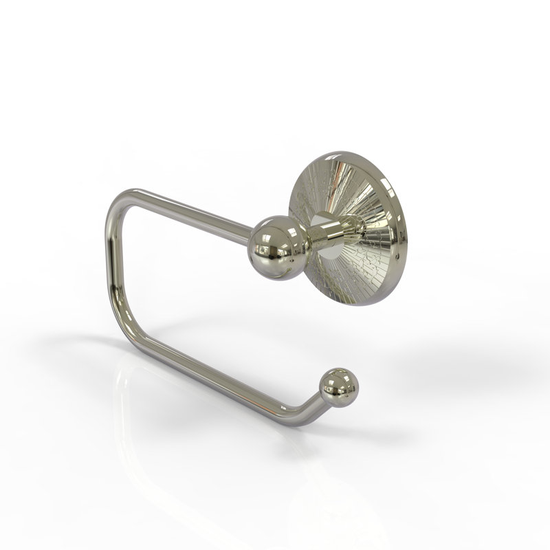 Marchmont Wall Mounted Toilet Paper Holder, Polished Nickel