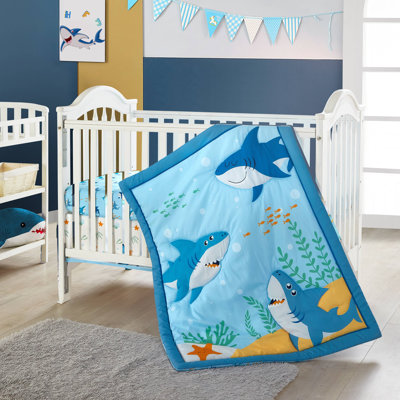 Fabian 3 - Piece Crib Bedding Set