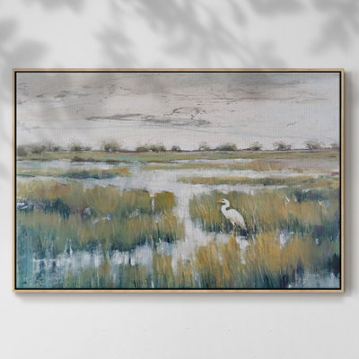 Marshland View VI, reproduction d'art sur toile