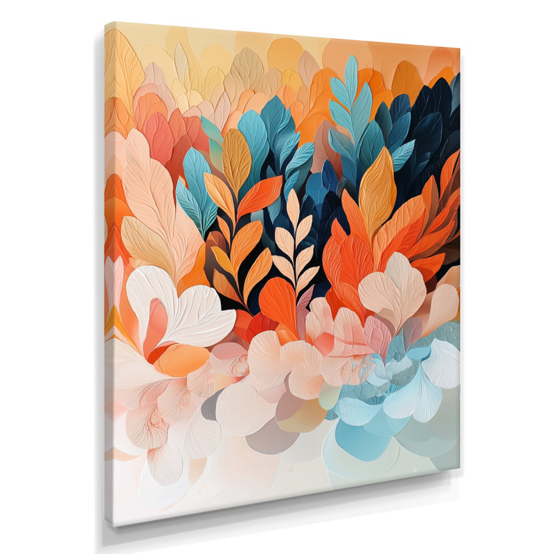 Katy - impressions sur toile abstraites, Toile tendue, Ne s’applique pas, 20" H x 12" W