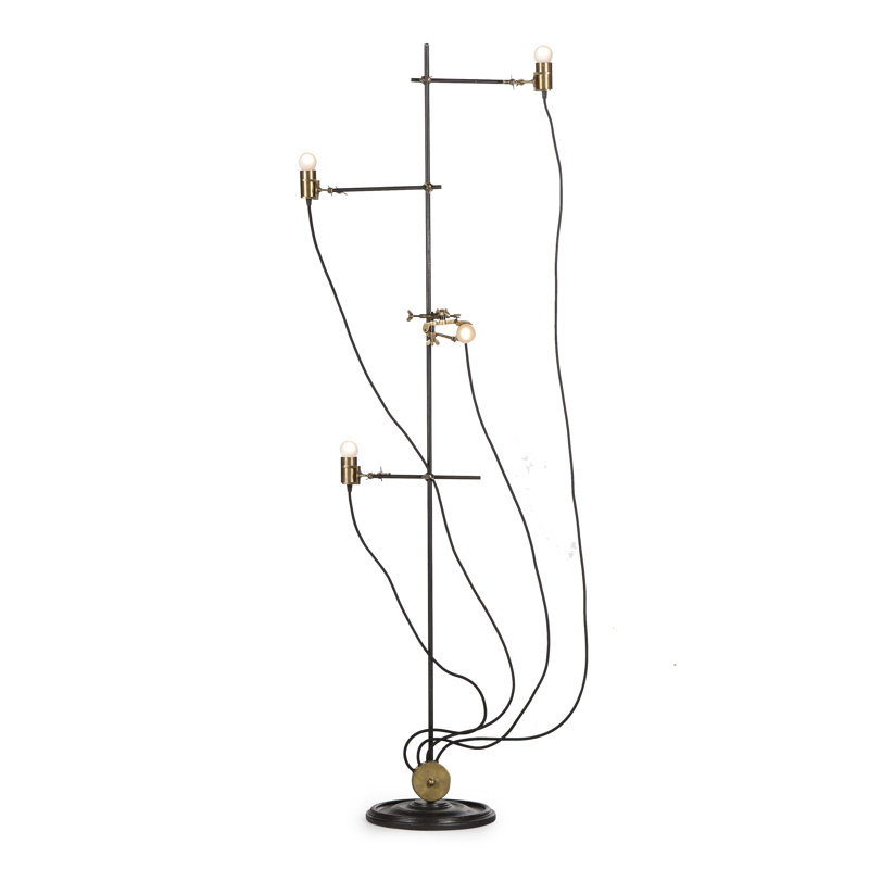 Nellcote 71'' Black Tree Floor Lamp