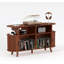 Armoire tourne-disque 55 po Mid-Century
