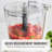 Martha Stewart 10-Cup Food Processor, Indigo-134650635