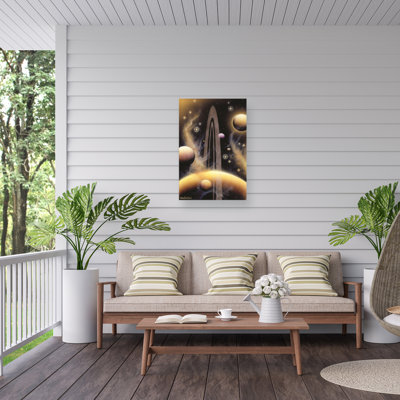 Michael David Ward Saturns Child Outdoor  Canvas