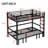 Functional Metal Bunk Bed With Safety Rails For Bedroom-1252674679