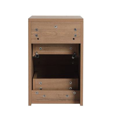 Armoire murale 12 po avec 2 tiroirs à fermeture en douceur