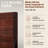 John Boos Wood Edge Grain Reversible Cutting Board-128200143-128200145