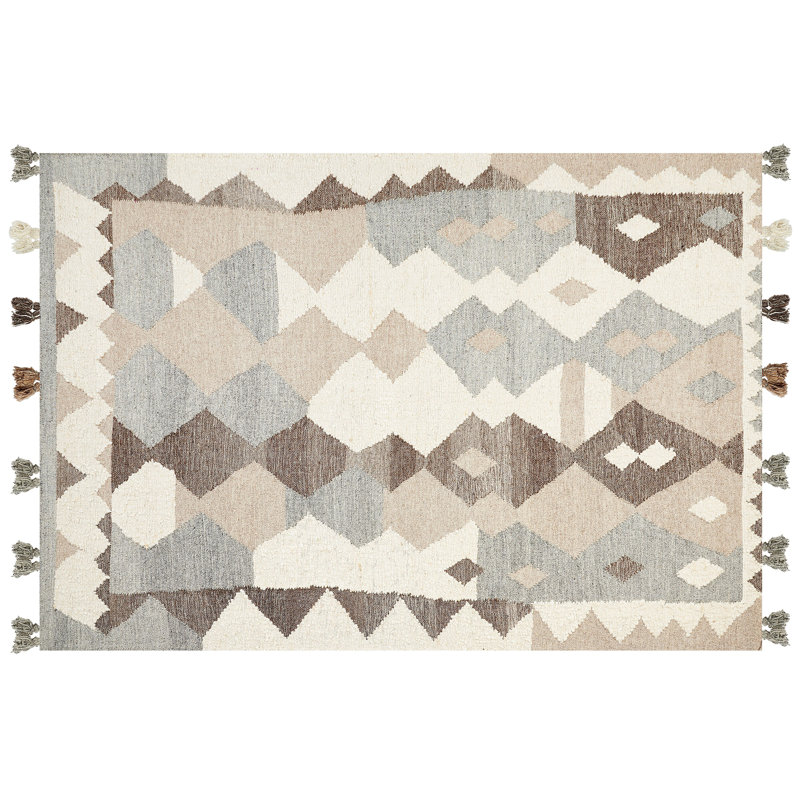 Paucar Chevron Hand Woven Area Rug, Rectangle 160 x 230cm