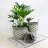 3-Pack Stackable Hand Woven Wicker Storage And Laundry Basket With Handles