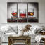 «Fancy Whiskey Glasses» sur toile-1784460194