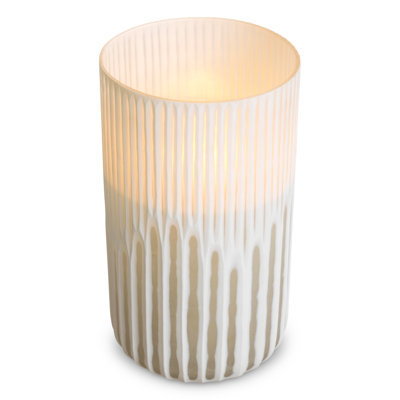 Hurricane Westgrove Off-White Glass