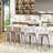 Rosenberry Counter Stool with Metal Frame-594290145-594290150