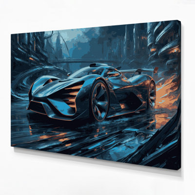 Art de transport sur toile gris