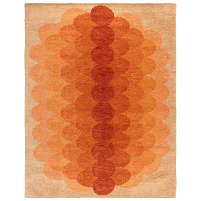 Metro Hand Tufted Wool;Cotton Geometric Indoor Rug, 8'-0" X 10'-0" Rectangle