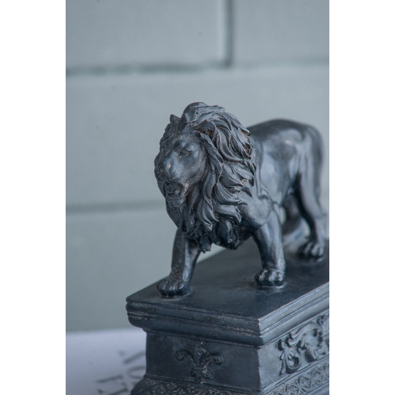 Serre-livres lion