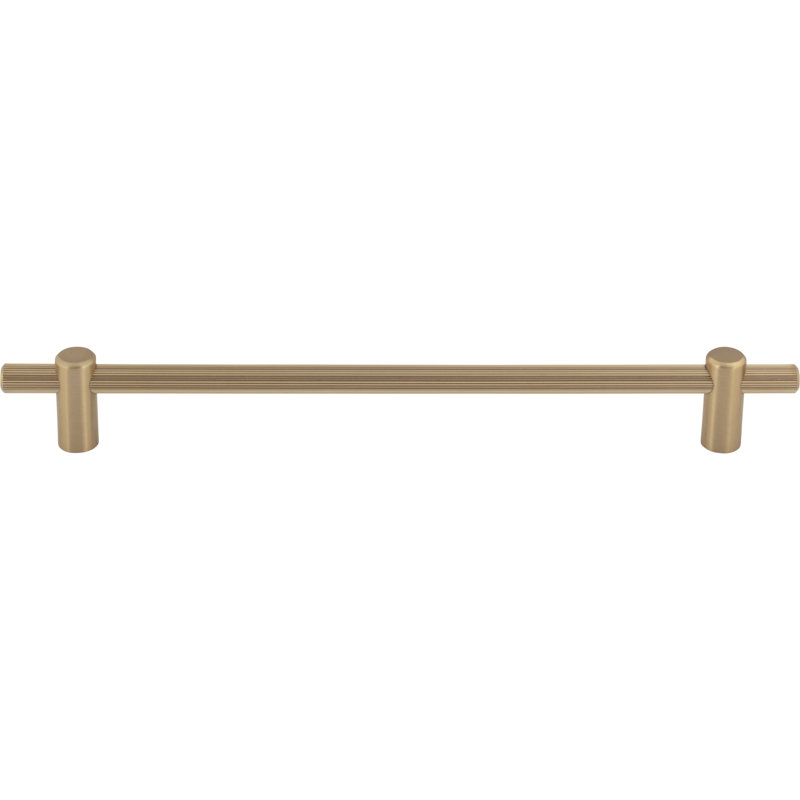 Dempsey Bar Pull, Honey Bronze, 8 13/16" Center To Center