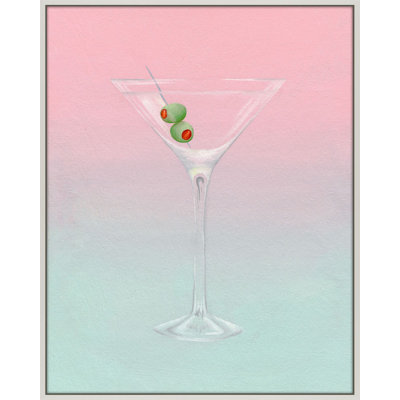 Olive Martini Print by Katy Montica