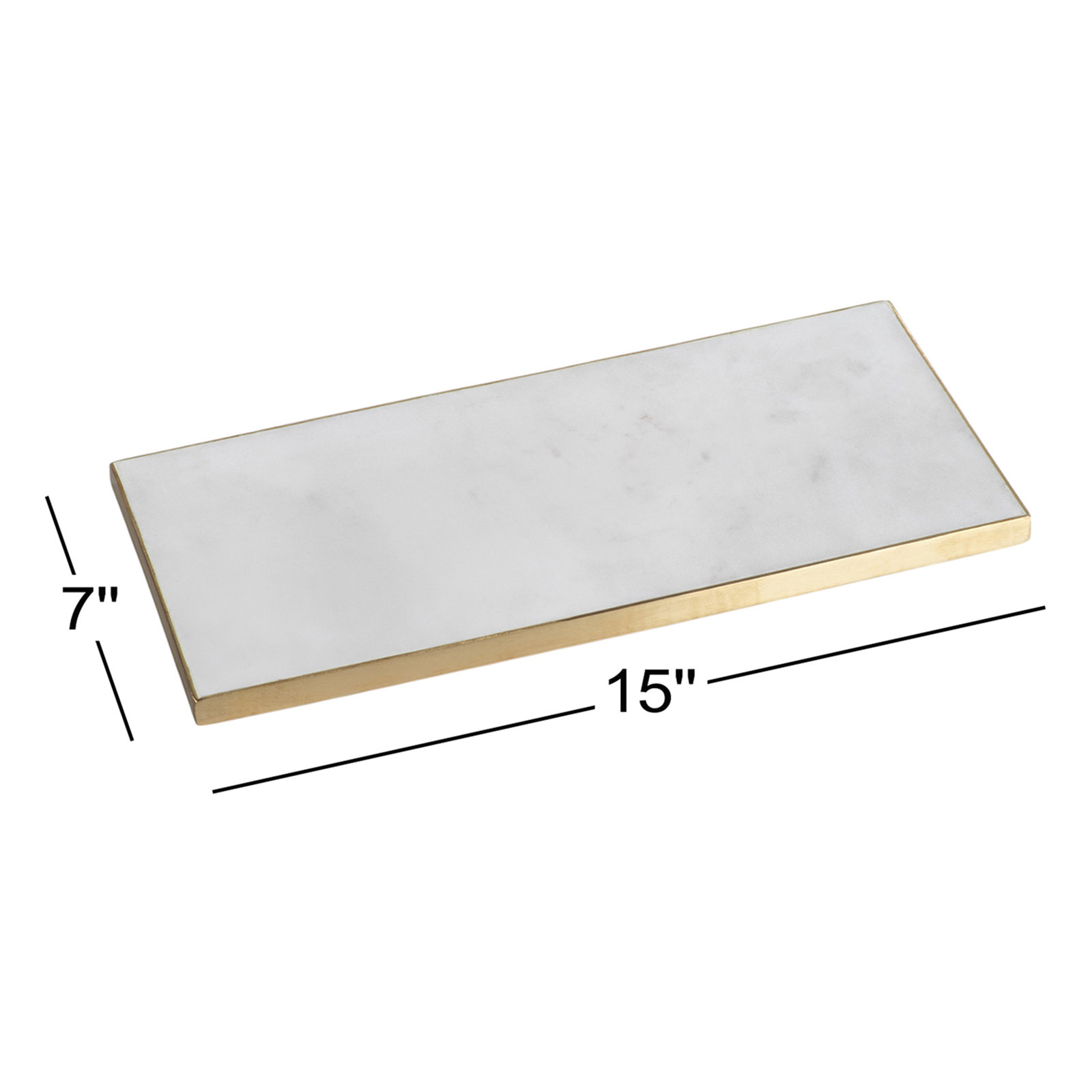 Gibbs Marble Bathroom Tray