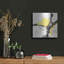 Art mural en métal Wrought Studio «Creamy Yellow III» par Chris Paschke-1131277205