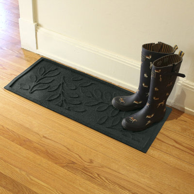Tapis-décrottoir d'intérieur 15 po x 36 po WaterHog Brittney Leaf