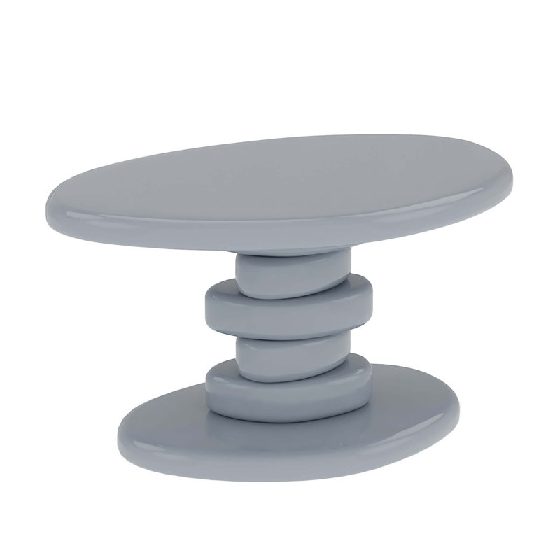 Sculptural Cobblestone End Table for Modern Interiors