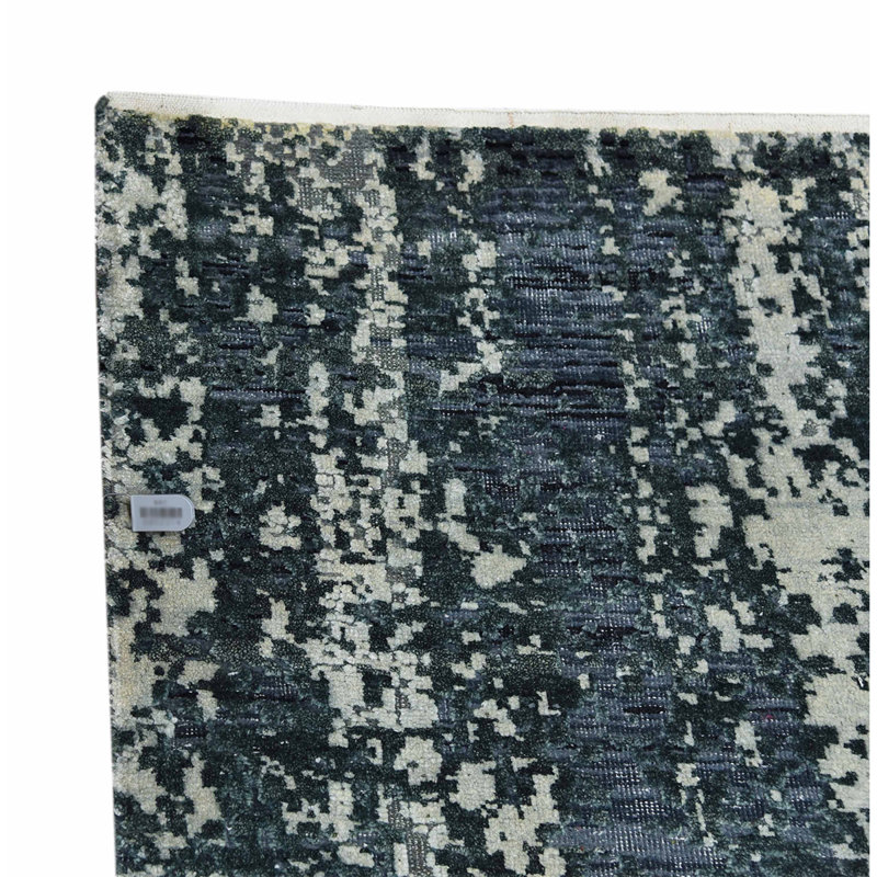 Canterbury Hand Knotted Abstract Area Rug, Rectangle 9' x 12'