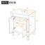 Meuble-lavabo 24 po avec lavabo supérieur et armoire de rangement à 2 niveaux-1572682717
