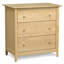 Sarah 3 - Drawer Solid Wood Dresser-20803514